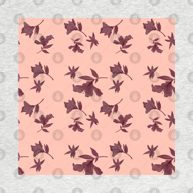 Floral pattern design by buainart